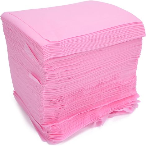 100 draps jetables non tissés pour salon de beauté, draps pliables légers (1/5)
