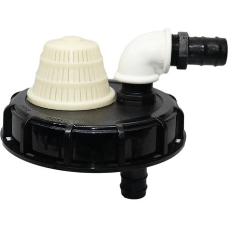 IBC Inlet Lid with Vent, Chemical Drum Lid, Plastic IBC Filter, Filling Accessory, 163mm (1/4)
