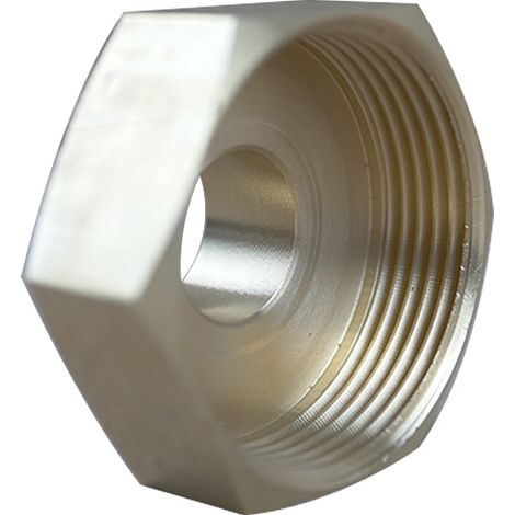 Watts – Raccord laiton femelle/mâle réduit 1"1/2-3/4" – Filetage 40/49-20/27 – Pour installations sanitaires et chauffage – Étanchéité avec ruban téflon (1/3)