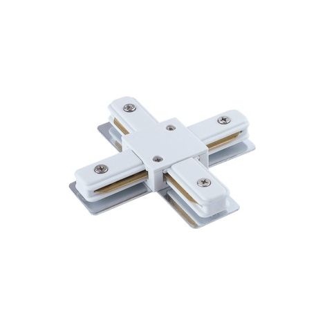 Connecteur X blanc pour rail PROFILE Nowodvorski 9190