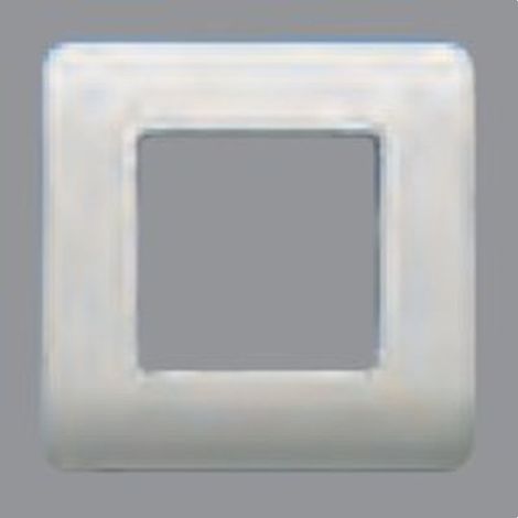 BJC Sol Teide Placa 2 elementos con garras y bastidor blanco 16001