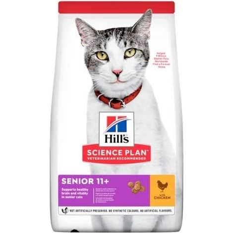 Hills Science Plan Cat Senior 11+ Dry Chicken 1.5kg - 262455 (1/2)