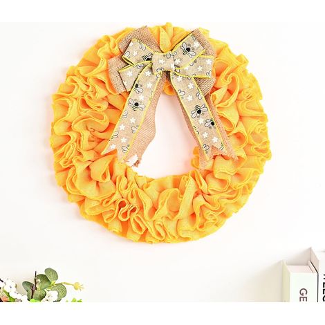 Guirlande Solaire - 40 cm - Décor Porte Extérieure et Mur Intérieur - Pour Printemps Été - 1 Pièce (1/4)