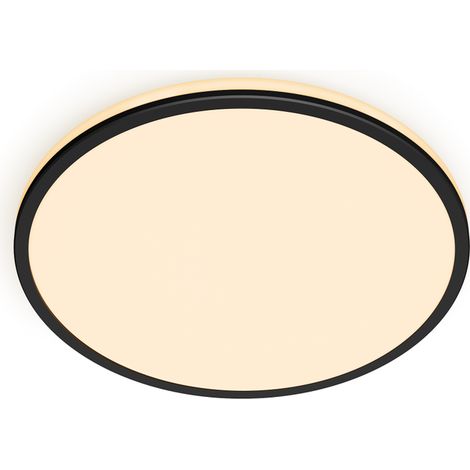 Plafonnier Philips Ozziet Noir ⌀30cm 18W (1/5)