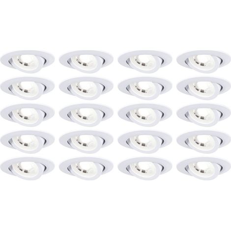 Paulmann 99997 Spot encastrable LED 4.8 W blanc mat V663793 (1/5)