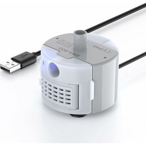 Katzenbrunnenpumpe mit LED-Beleuchtung, extrem leise, lange Lebensdauer, IP68 wasserdicht (1/5)