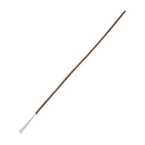 FIL DE CÂBLAGE LIY TRU COMPONENTS 1566853 1 X 0.22 MM² MARRON 10 M (1/2)