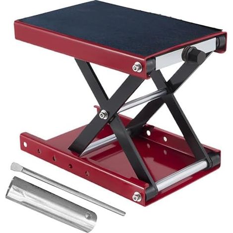Cric De Moto - Table Élévatrice Portable pour Moto - Équipement de Levage Rapide pour Scooter et Entretien Atelier Moto (1/5)