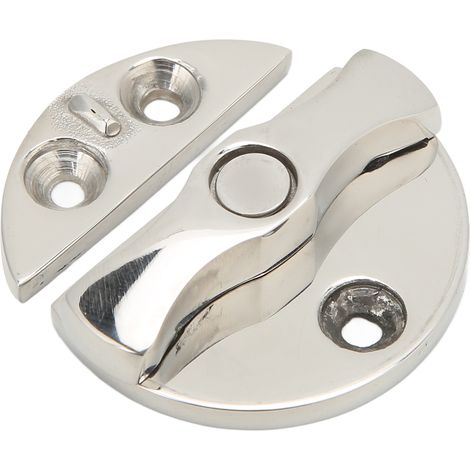 Verrou de porte bateau rond 45mm rotation 180° inox 316 universel pour marine yacht voilier pont extérieur (1/5)