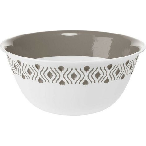Ensaladera de plástico Tosca Tortora de 29 cm Stefanpl (1/2)