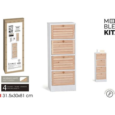 MUEBLE LAVABO C/4 CAJONES