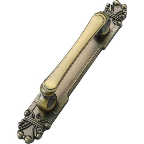 Poignée de Porte en Alliage d'Aluminium Style Européen Antique pour Décoration de Meubles, Armoires, Tiroirs, Penderies (Bronze 282MM) (1/5)
