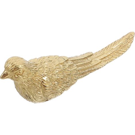 Poignée en laiton forme d'oiseau doré 83 x 19 24 mm (1/5)