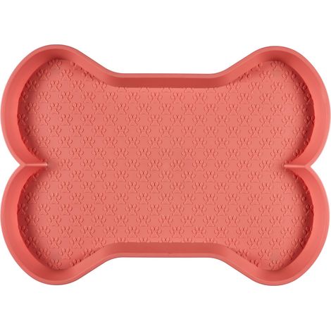 Tapis Antidérapant - THE CONCEPT FACTORY - Pour Gamelles - Rose (1/4)