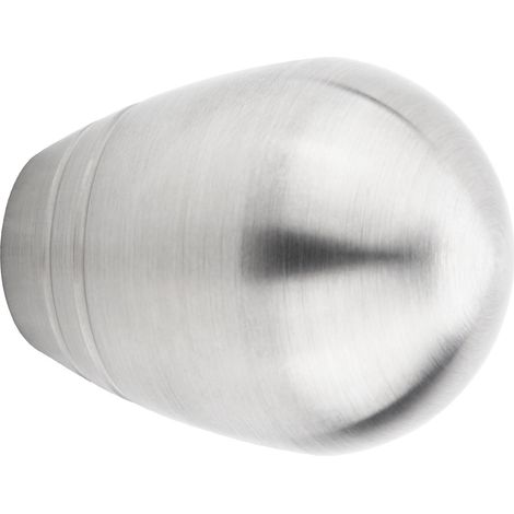 Möbelknopf LIVINGSTON Ø 15 mm Höhe 30 mm Edelstahl gebürstet Edelstahlgriff Schubladenknopf (1/4)
