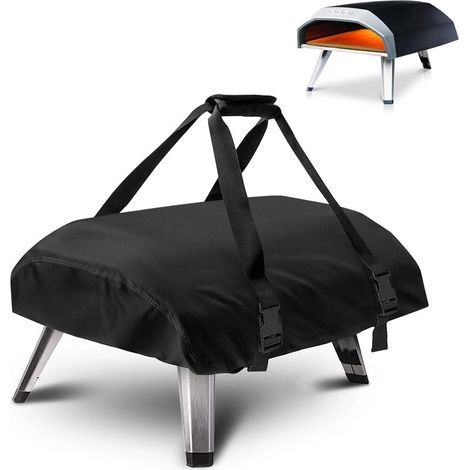Housse de transport pour four à pizza à gaz Ooni Koda 12, four à pizza d'extérieur, tissu Oxford 420D imperméable, accessoires pour four à pizza (63 x 41 x 16 cm) (1/5)