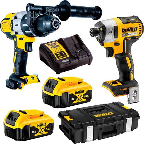 Ensemble COMBO DCD996 DCF887 2x5Ah DeWALT DCK276P2 (1/3)