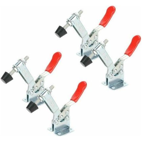 4Pcs Gh-201B Sauterelles A Degagement Rapide D'Outils A Main Capacite Du 90 Kg / 198Lbs (1/5)