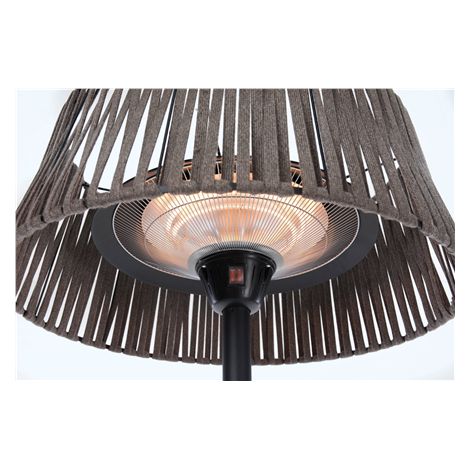 SUNRED  Radiateur  ARTIX M-SO BROWN, Corda Bright sur pied  Infrarouge  2100 W  Marron  IP44 (1/5)