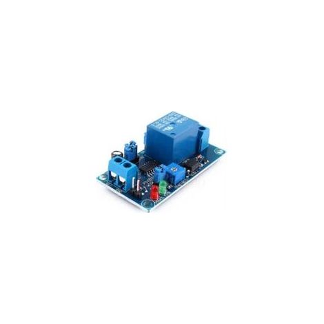 Relais de retard 12V DC, Module de commutation d'arrêt avec minuterie-Crezuo (1/4)
