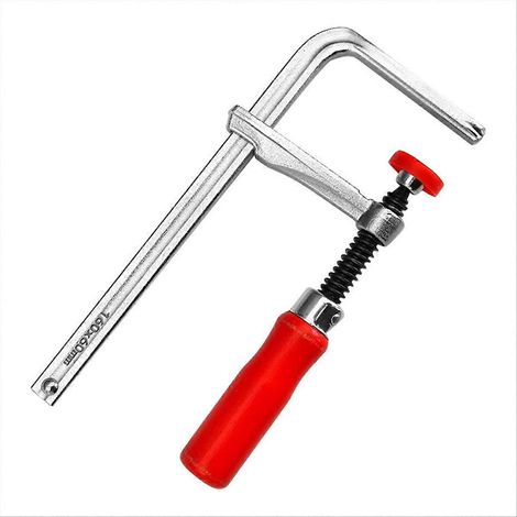 Fixation pour rail de guidage à bras à vis avec poignée en bois - SSZFV (1/5)