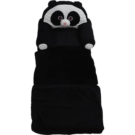 Canapé enfant pliable, design mignon cartoon, peluche courte douce confortable, canapé portable pour maison panda (1/5)