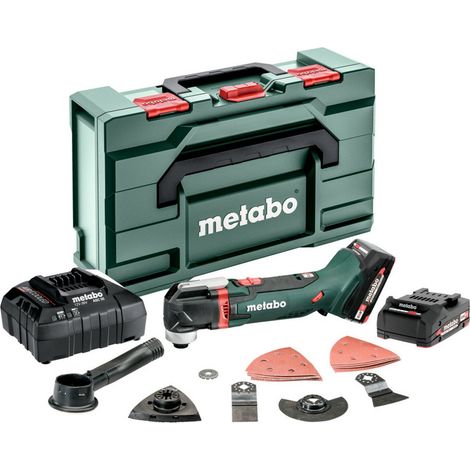 Metabo MT 18 LTX Compact 613021510 Multifunktionswerkzeug inkl. 2. Akku, mit Zubehör, inkl. Koffer (1/5)