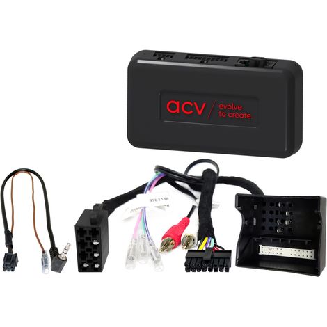 Adaptador de volante Porsche Cayenne 2007-2010, 40 pines, multiconector, amplificador.