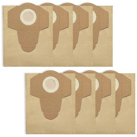 Sacs à poussière de 20 L pour aspirateur Einhell eau et poussière BT-VC 1250S - Pièces détachées et accessoires de remplacement (1/5)