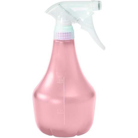 Flacone spray Orthex da 0,5 litri, colore rosa. (1/3)