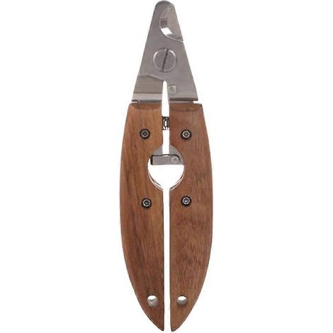 Coupe-ongles professionnel pour chiens et chats, avec manche en bois, pour un entretien soigné des griffes à domicile.-AquaForge (1/5)