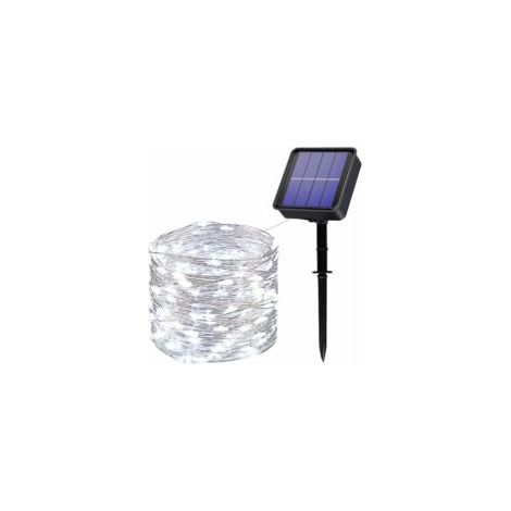 Guirlande Lumineuse Exterieur Solaire,22M 200 LED Guirlande Solaire 8 Modes Fil de Cuivre Étanche Décoration Guirlande Lumineuse pour Jardin, Mariage, Fête, Terrasse, Chambre, Balcon