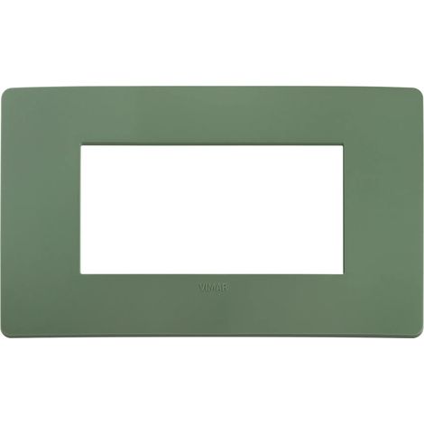 Placca Vimar Plana Up 4M salvia matt 14654U.17 (1/3)