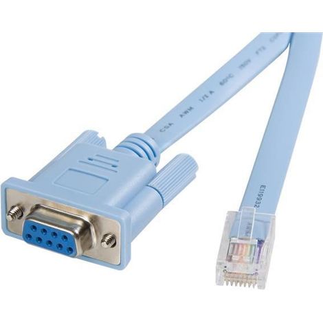 Cable Cisco de 1,8 m (6 pies) RJ45 a DB9 DB9CONCABL6 de StarTech.com