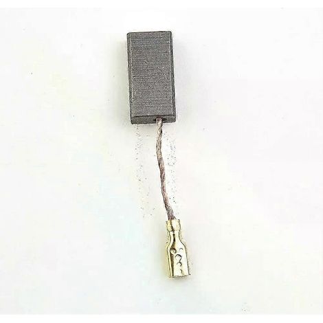 Lot de 10 balais de charbon en graphite et cuivre pour moteur, compatibles avec meuleuses d'angle et marteaux électriques Bosch/Dongcheng, dimensions 15 x 8 x 5 mm - JXLGV (1/5)