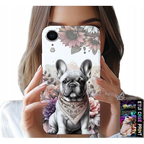 Custodia per iPhone XR - bulldog bulldog cani razze canine schiena (1/5)