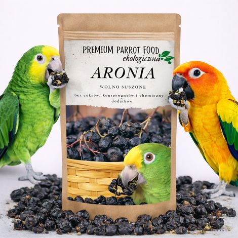 Aronia bio croquant Friandise pour tous les perroquets 100 g (1/3)