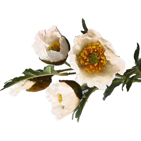 Fleurs artificielles en soie pour décoration salon, plantes fausses, ornements de table (1/5)