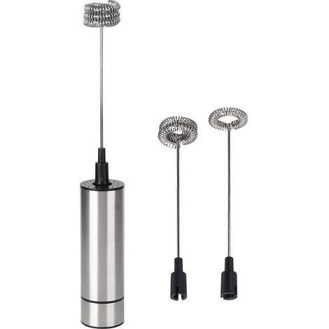Eosnow Edelstahl-Kaffeerührer, Mixer, Mixer, elektrischer Schneebesen, Milchaufschäumer, Küchenutensilien für zu Hause