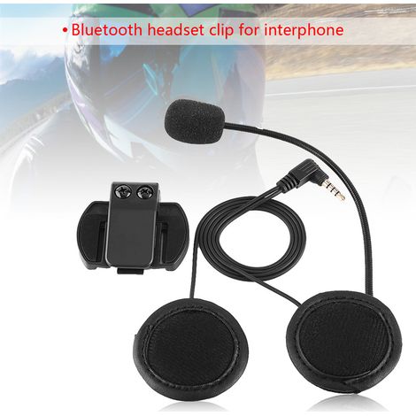 Casque Bluetooth dédié pour talkie-walkie V4/V6 + clip (1/5)