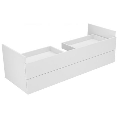 Meuble bas EDITION 400 PLANNING avec découpe siphon 1400x437x535mm essence / essence KEUCO