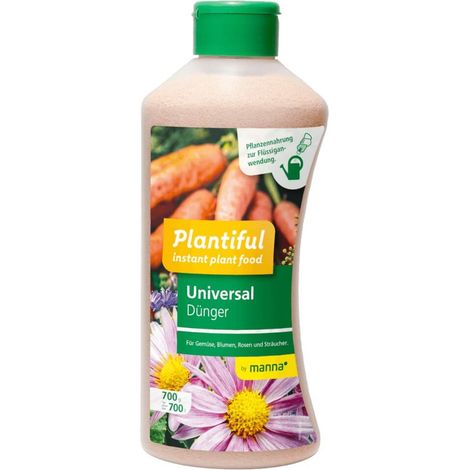 Manna Plantiful Engrais universel 700g Instant plant food Fleurs Légumes Arbustes (1/5)