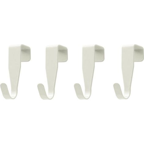 8 Türhaken, S-förmige Haken, Türhaken aus Edelstahl, Handtuchhaken für Badezimmer, Schubladen, Schränke und Küchen (1/4)