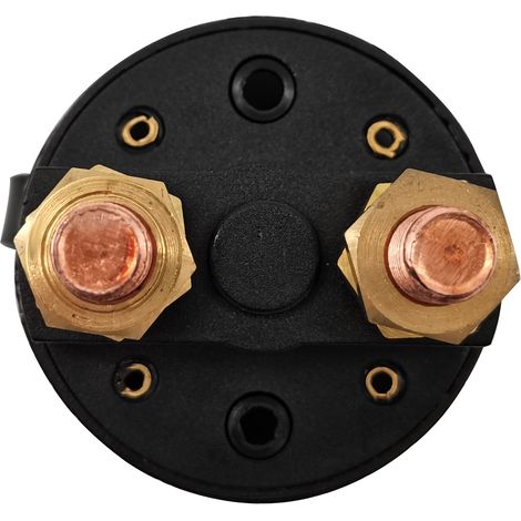 High-current two-hole rotary switch for marine applications, two-position switch, copper core, car battery disconnect switch, yacht switch, battery selector 9118. (1/3)