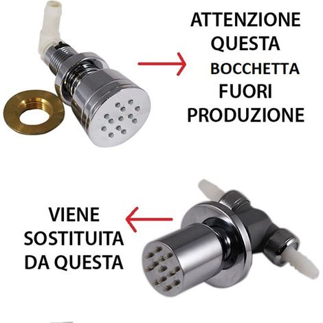 Ricambio jet multifunzione bocchetta Teuco 81001664021 (1/3)