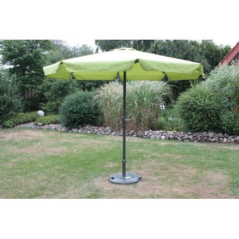 Parasol de marché Vert 250 x 250 x 300 cm
