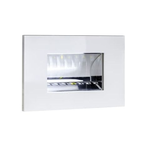 Beghelli 4611 Linea 503 Applique Emergenza da Incasso LED 60 lm 5000K autonomia 2h batteria NiCd colore Bianco (1/2)