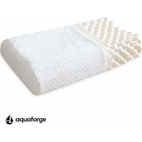 Almofada Cervical Ergonómica Látex Respirável 38 x 60 x 10 cm (1/5)