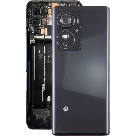 Glossy glass battery back cover with photo frame for ZTE Axon 40 Pro (1/4)
