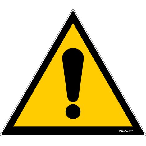 Panneau Danger général - Rigide Triangle 300mm - 4200026 (1/2)